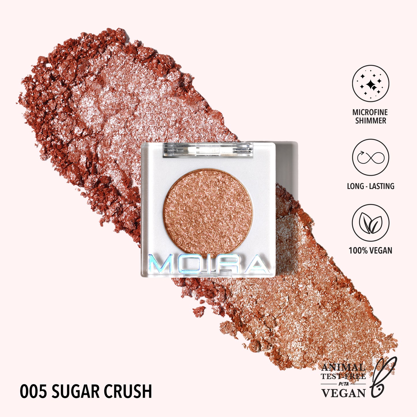 Moira Chroma Light Eyeshadow - Sugar Crush (Image 5)