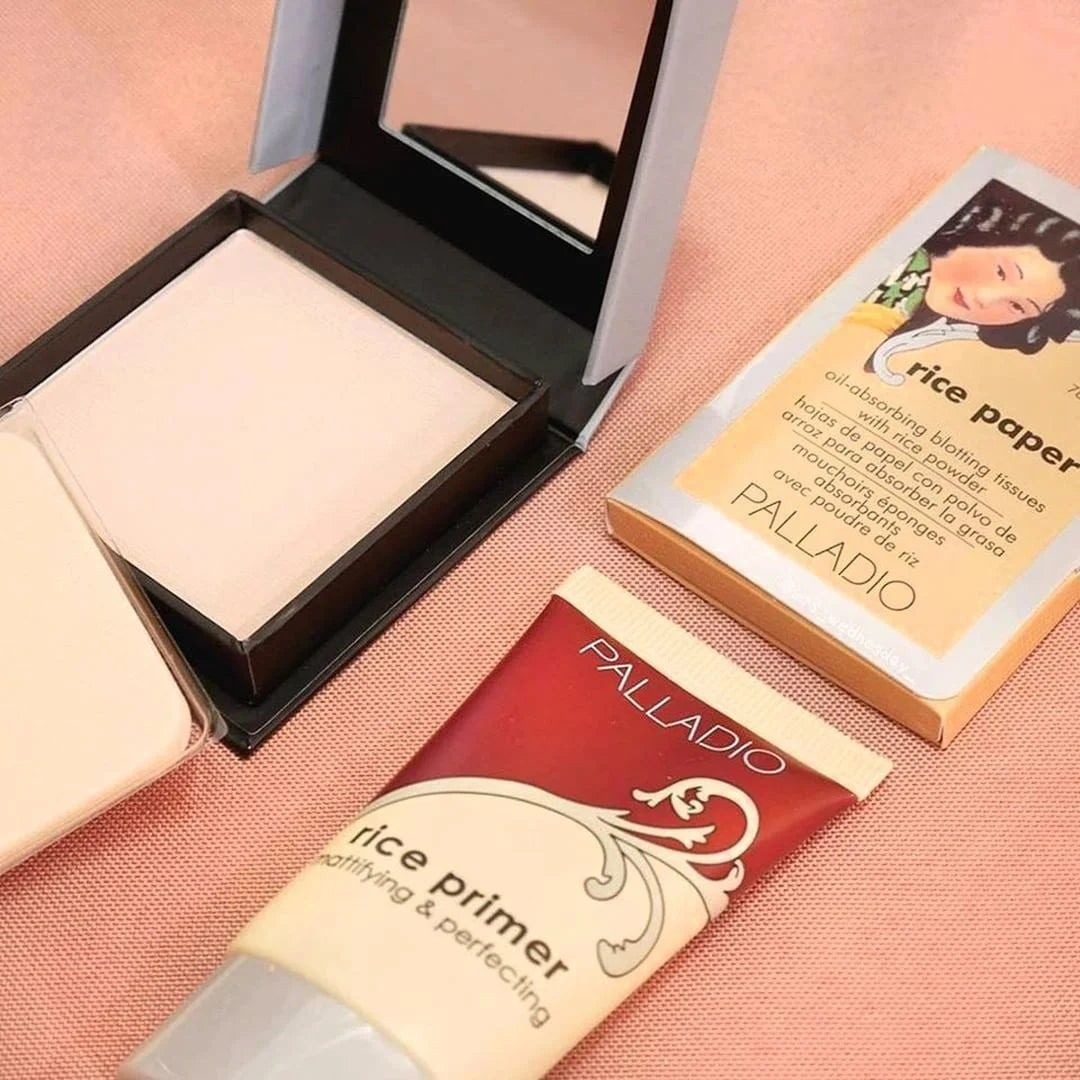 Palladio Rice Paper Double-Sided Blotting Tissues – Oily Skin Approved! - Translucent (Image 7)