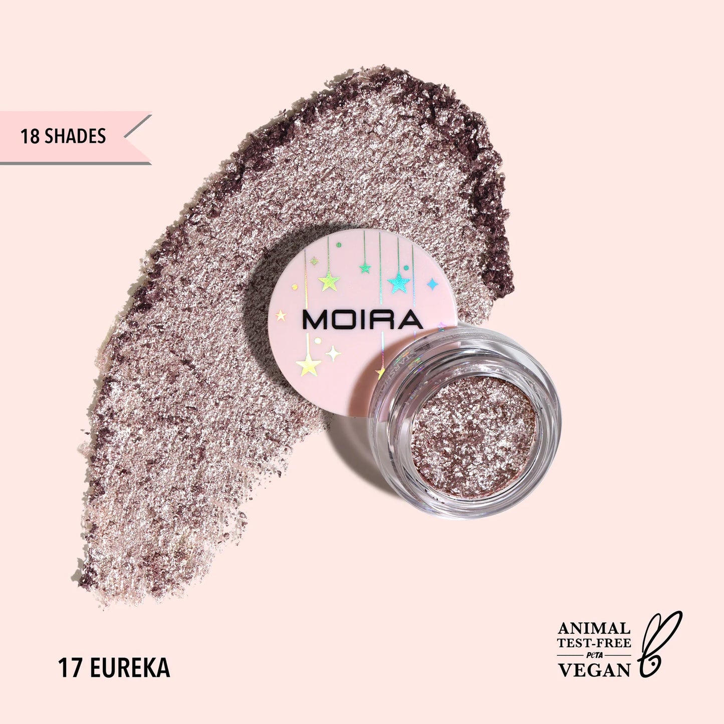Moira Starshow High-Impact Eyeshadow Pot - Eureka (Image 2)