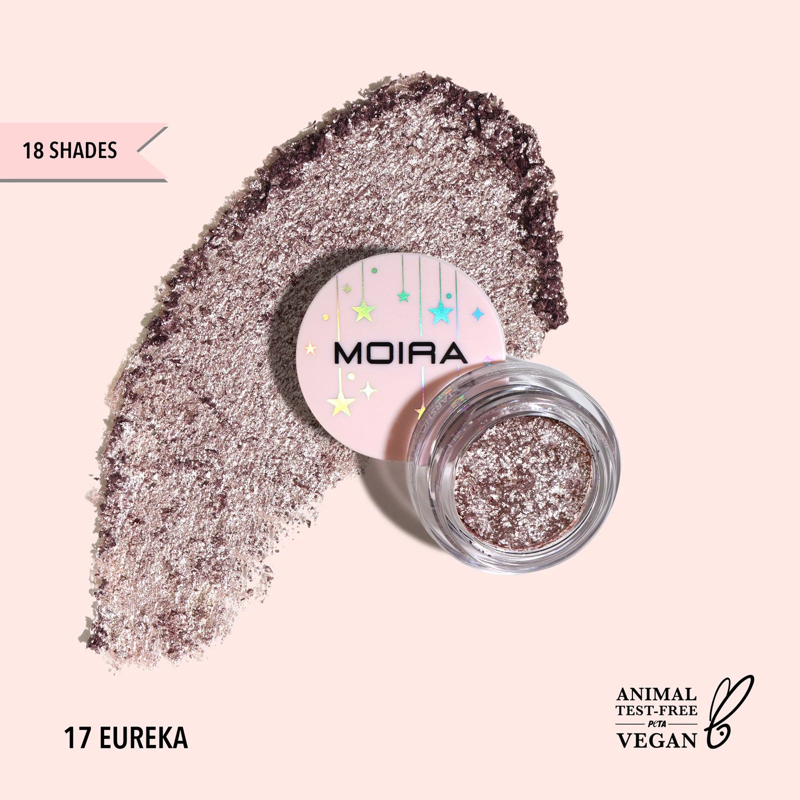 Moira Starshow High-Impact Eyeshadow Pot - Eureka (Image 2)