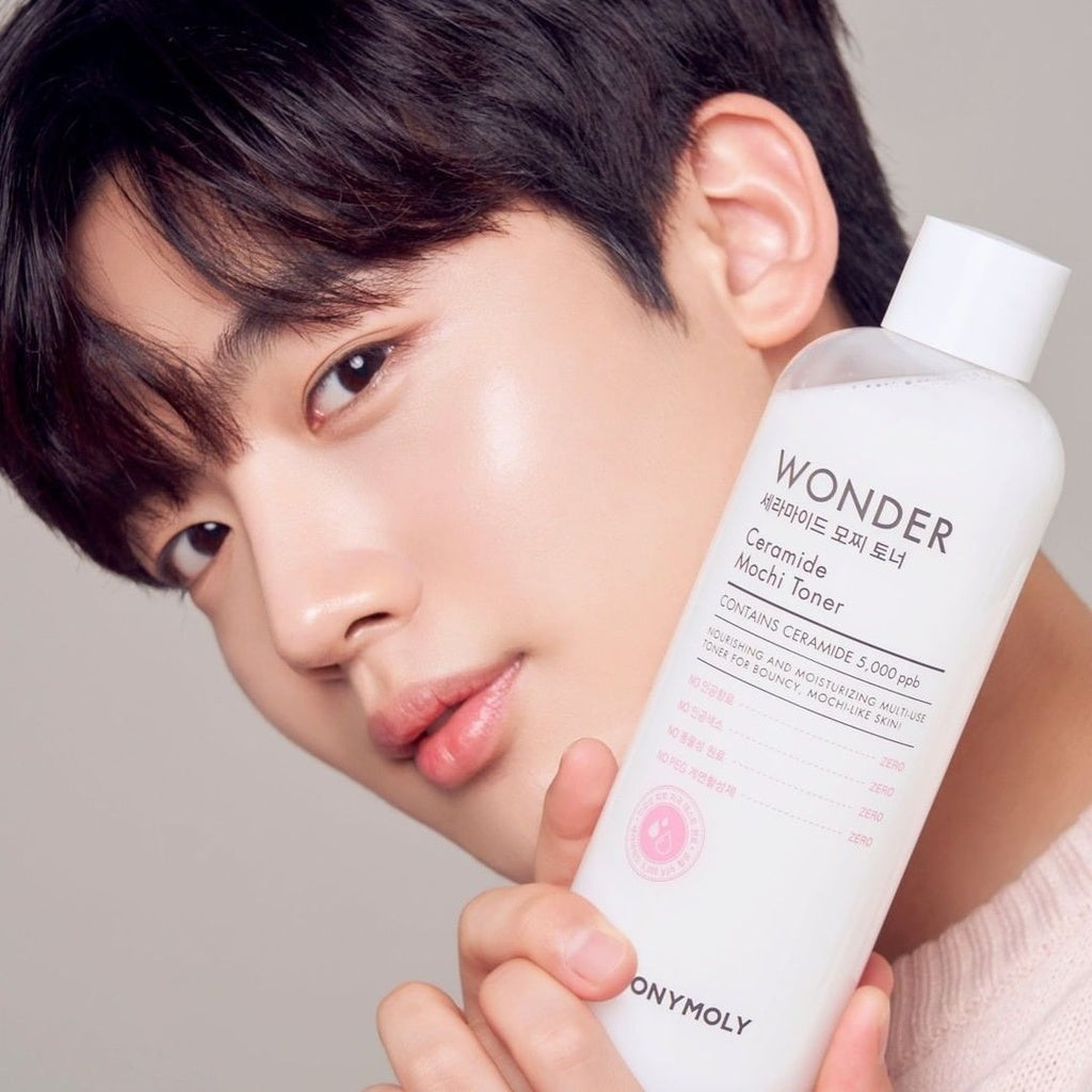 Tonymoly Wonder Ceramide Mochi Toner - 500 ml (Image 6)