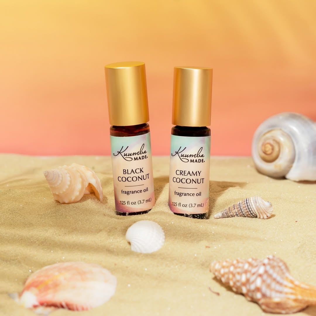 Kuumba Made Creamy Coconut Fragrance Oil - Mini Rollerball 0.125 oz - 0.125 oz Roll-On (Image 8)
