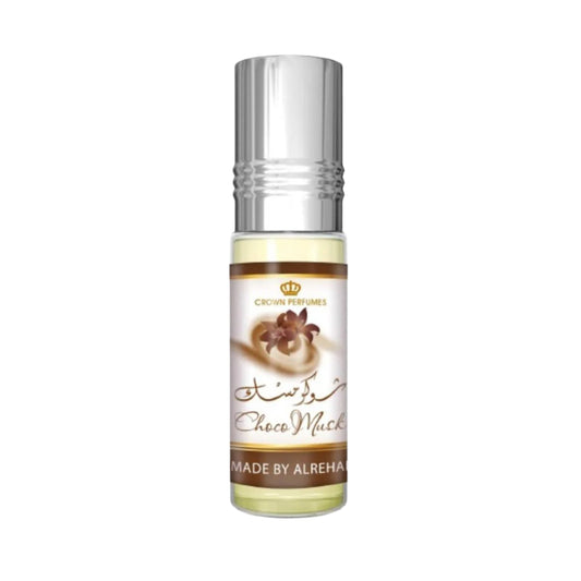 Al Rehab Choco Musk Perfume Oil - 6 ml Rollerball (Image 2)