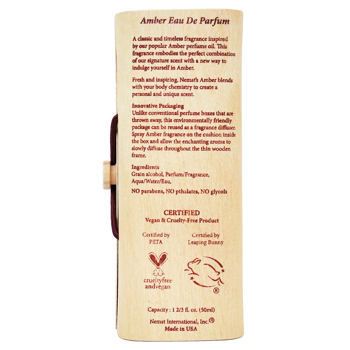 Nemat Amber Eau De Parfum - 50ml Full Size (Image 8)