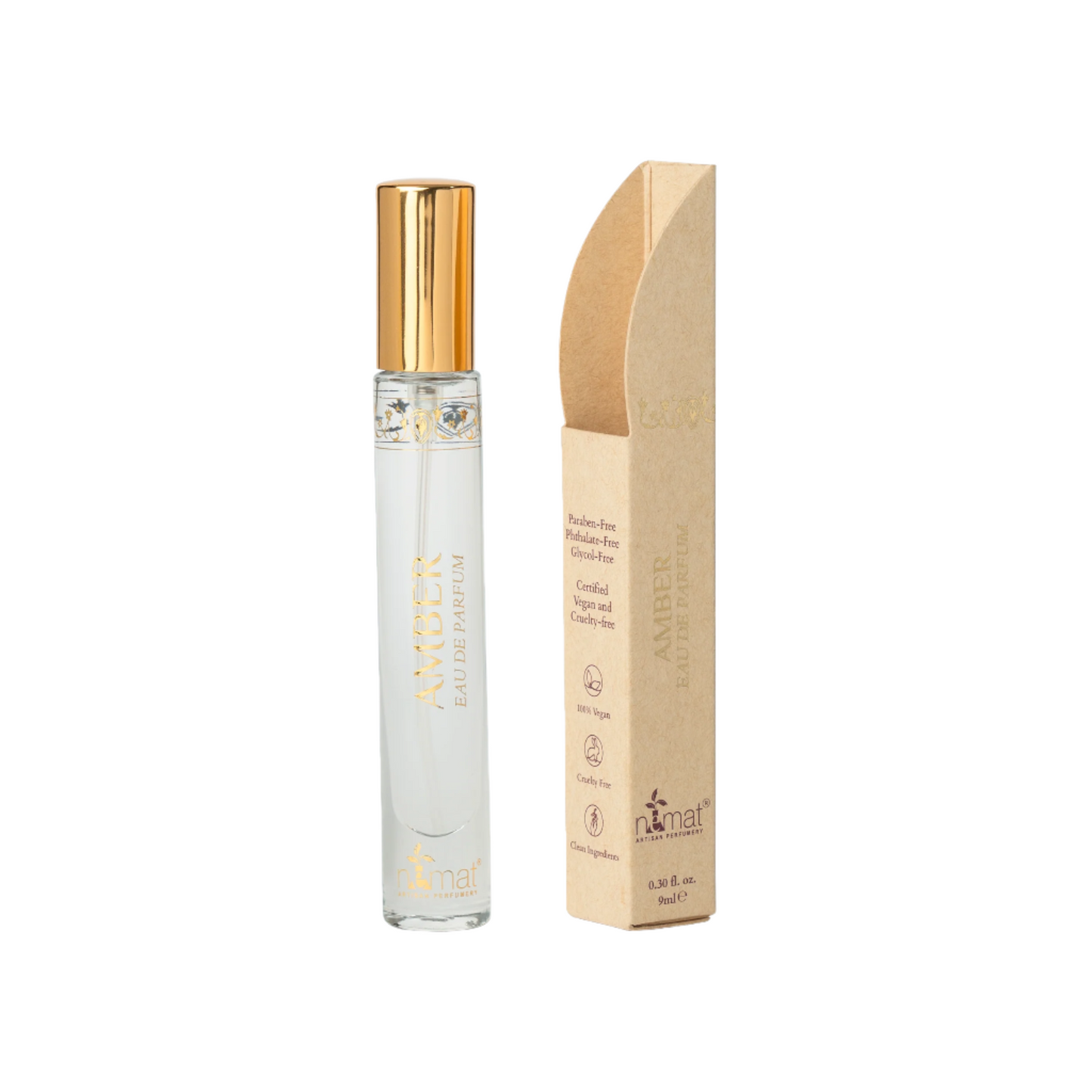 Nemat Amber Eau De Parfum - Travel Spray - 9ml Travel Spray (Image 2)
