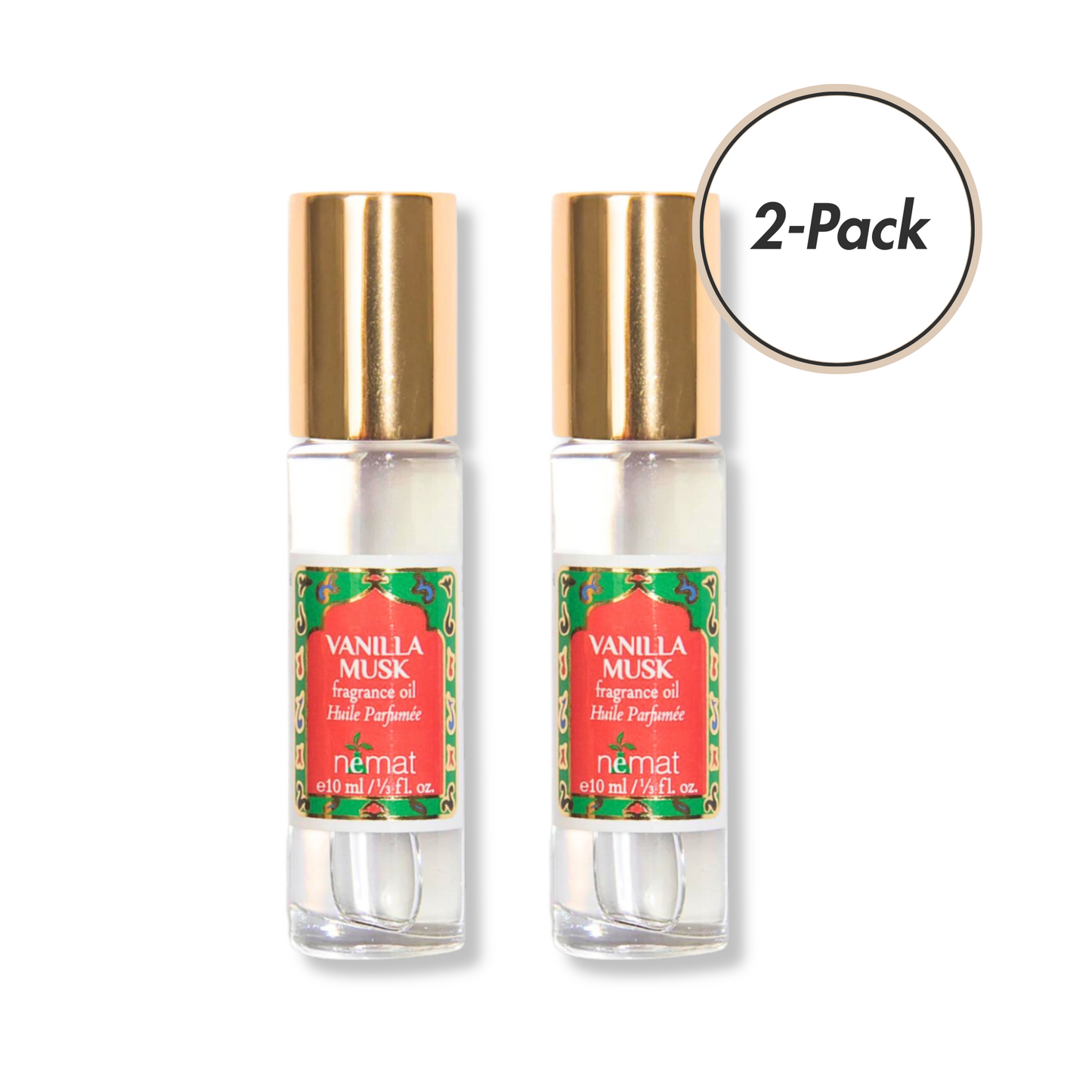 Nemat Vanilla Musk Perfume Oil 2 pack 42 value - Image 1