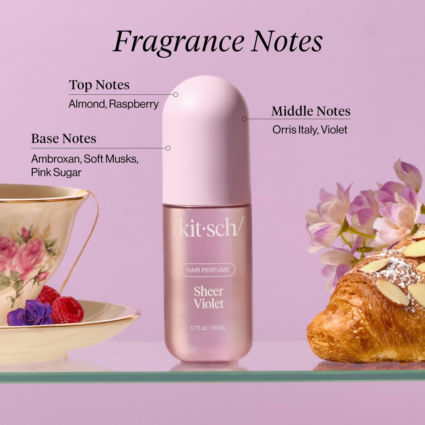 KITSCH Sheer Violet Hair Perfume - Image 2