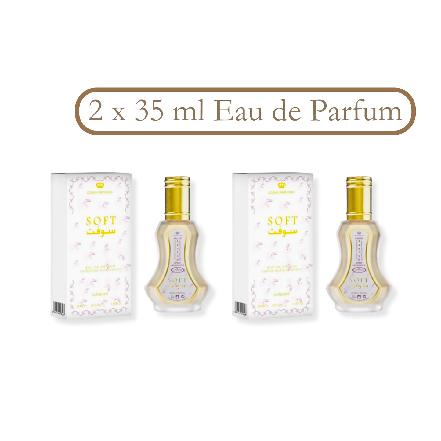 Al_Rehab Soft Eau de Parfum - two pack discount price at wehitpan