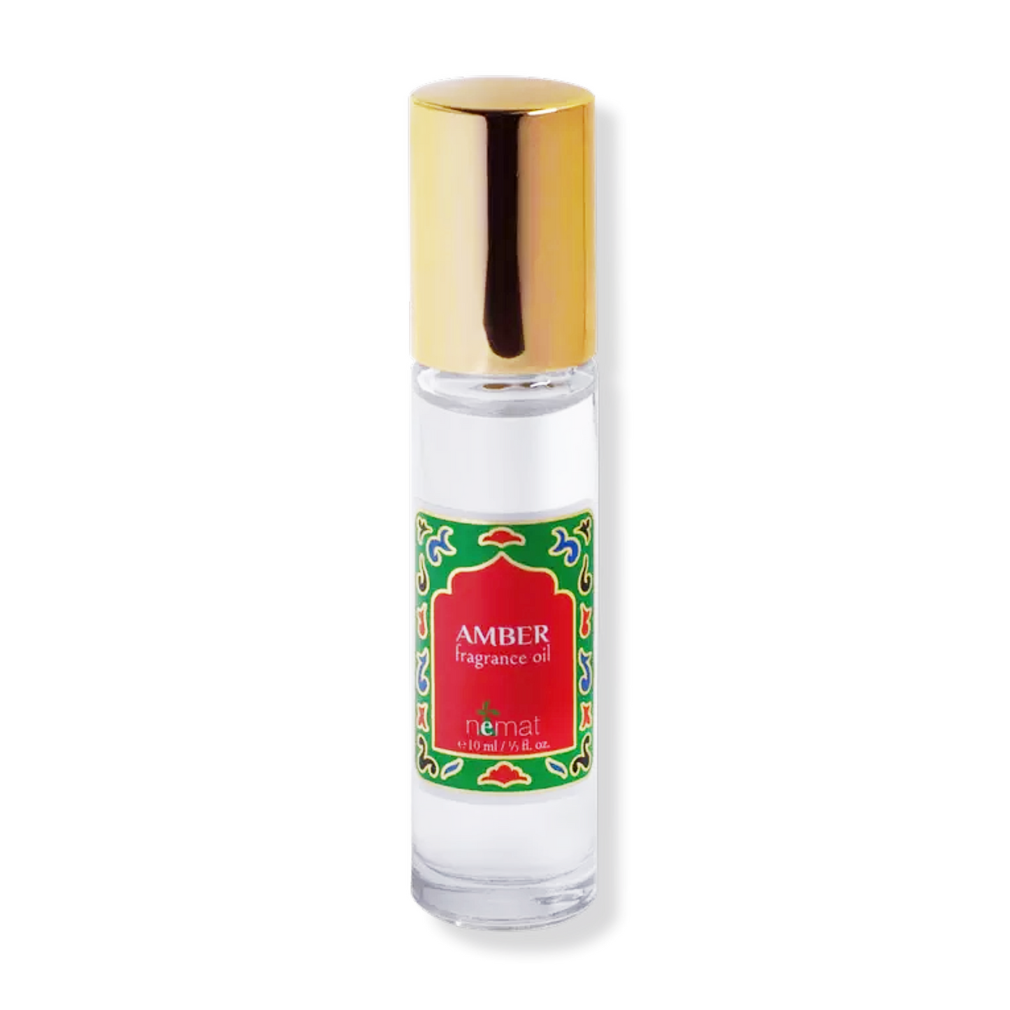 Nemat Amber Perfume Oil - 10ml Glass Rollerball (Image 1)