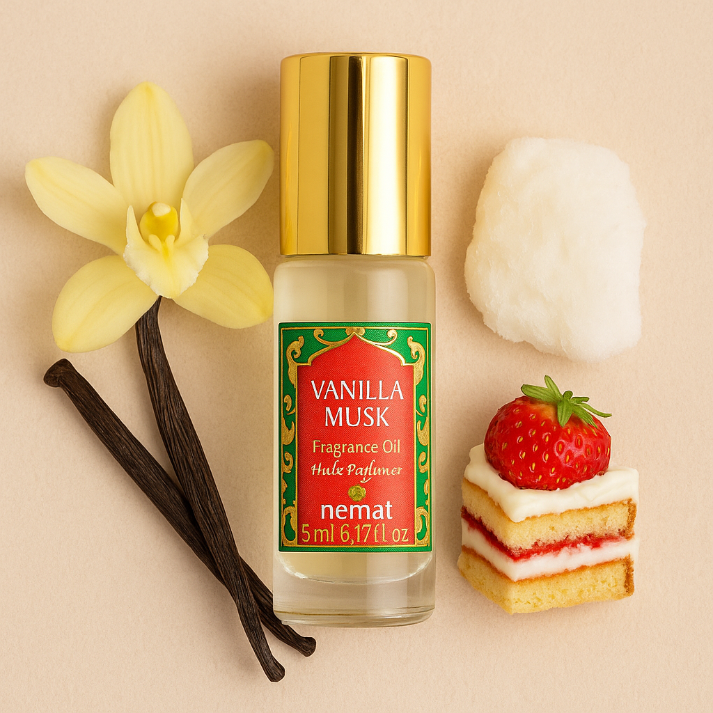 Nemat Vanilla Musk Perfume Oil Mini 5ml - Image 4