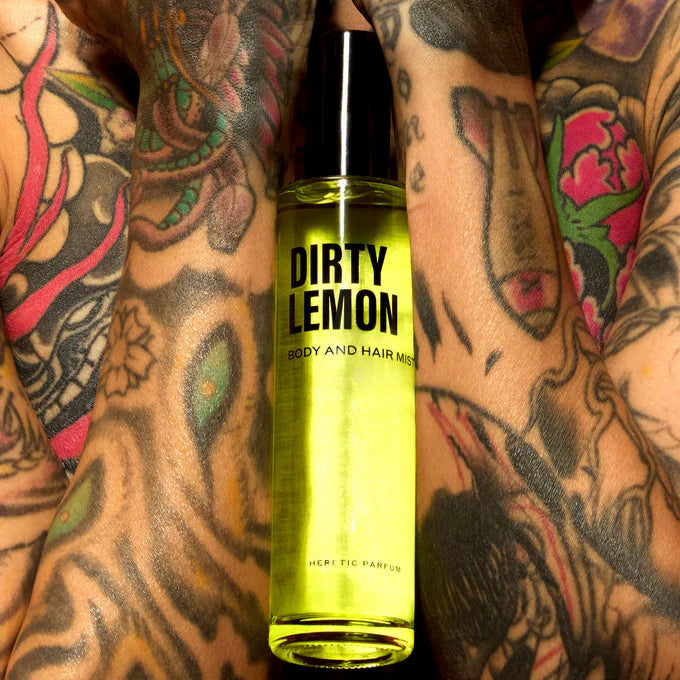 Heretic Parfum DIRTY LEMON BODY MIST - closeup - Image 5