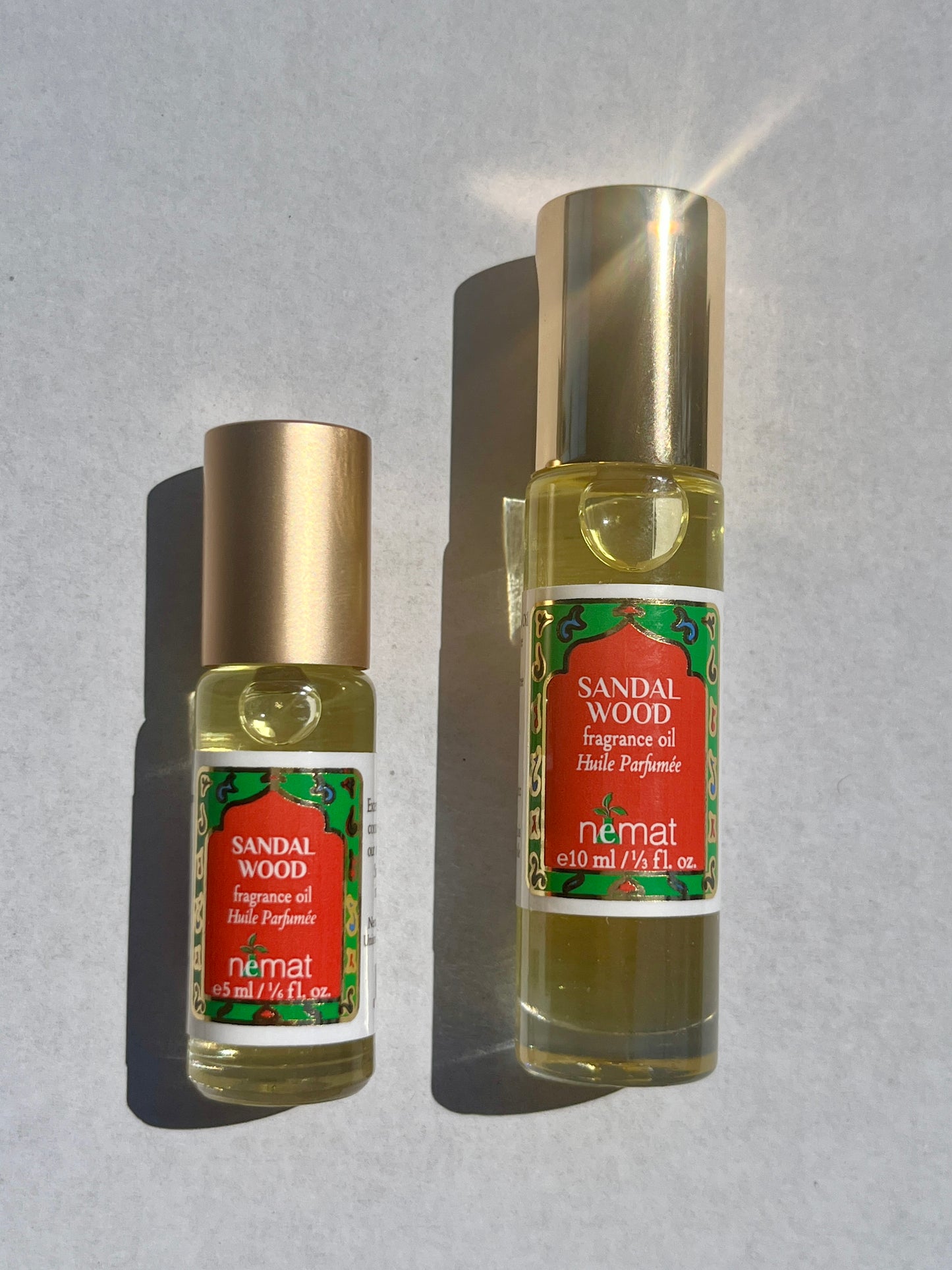 Nemat Sandalwood Perfume Oil - Mini 5ml - 5 ml Rollerball (Image 3)