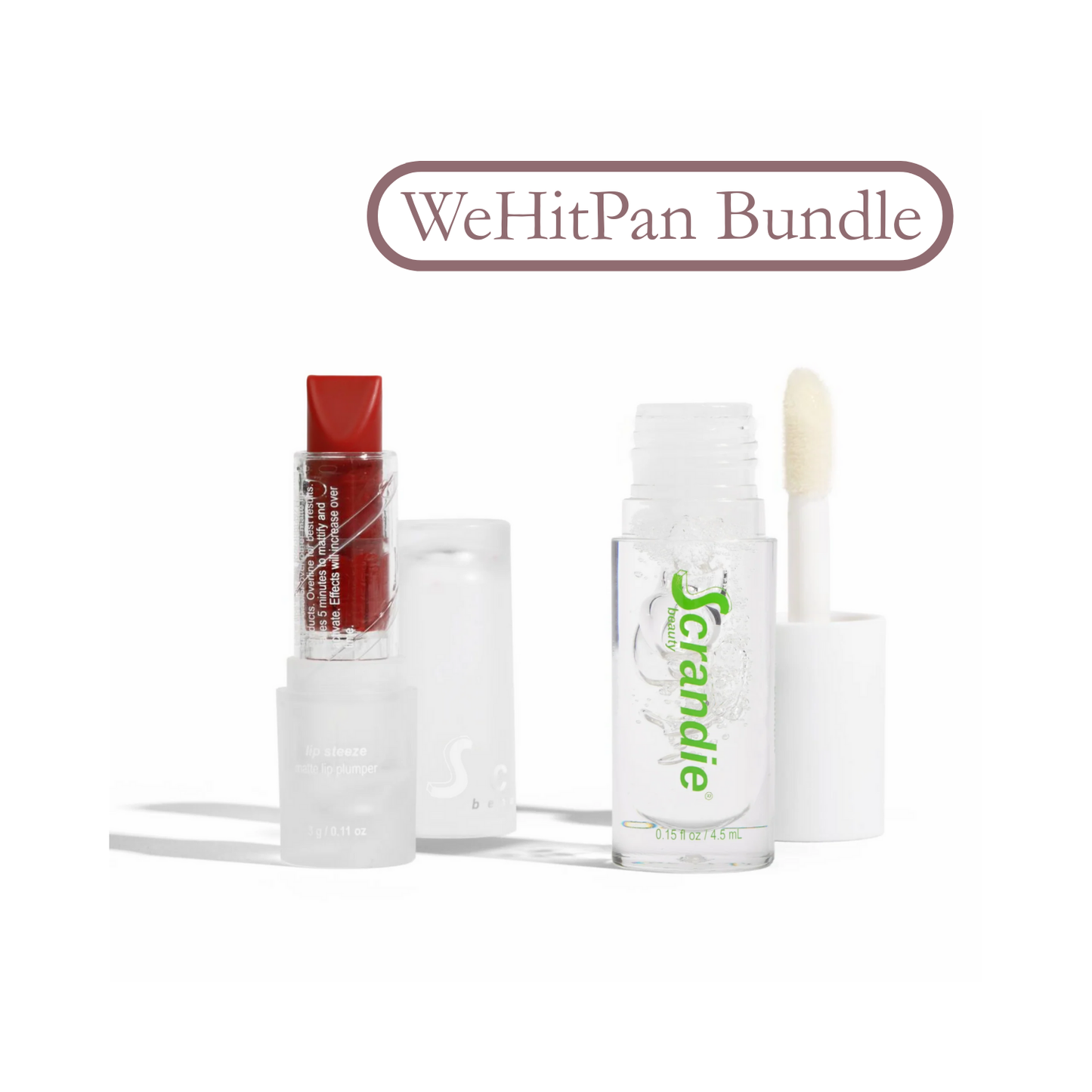 Scrandie Best Sellers Lip Plumper Bundle with Spicy Sauce - discount everyday price at wehitpan