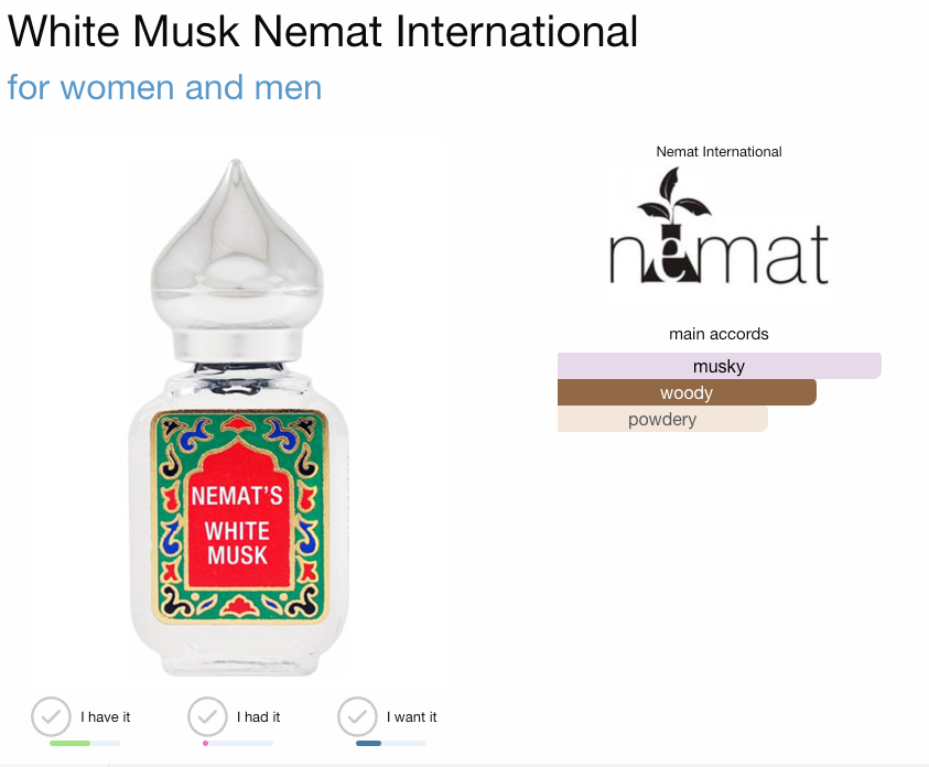 Nemat White Musk Perfume Oil - 10ml Classic Bottle (Image 11)