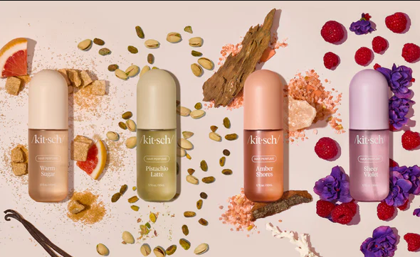 Kitsch Seaside Latte Hair Perfume Duo Pistachio Latte & Amber Shores - Image 15