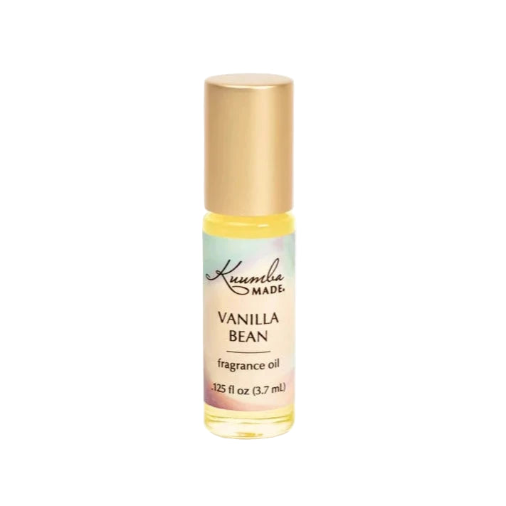 Kuumba Made Vanilla Bean Fragrance Oil - Mini Rollerball 0.125 oz - 0.125 oz Roll-On (Image 1)