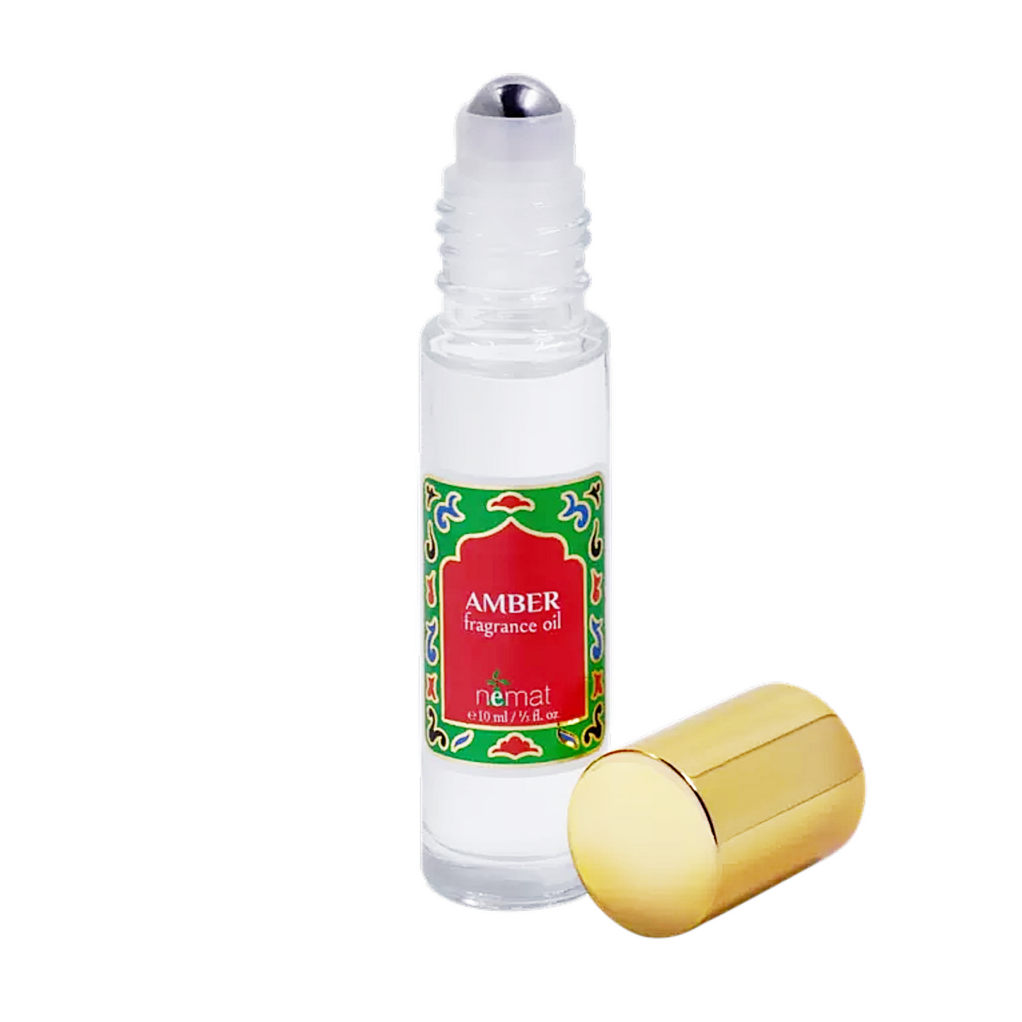 Nemat Amber Perfume Oil - 10ml Glass Bottle (Image 2)