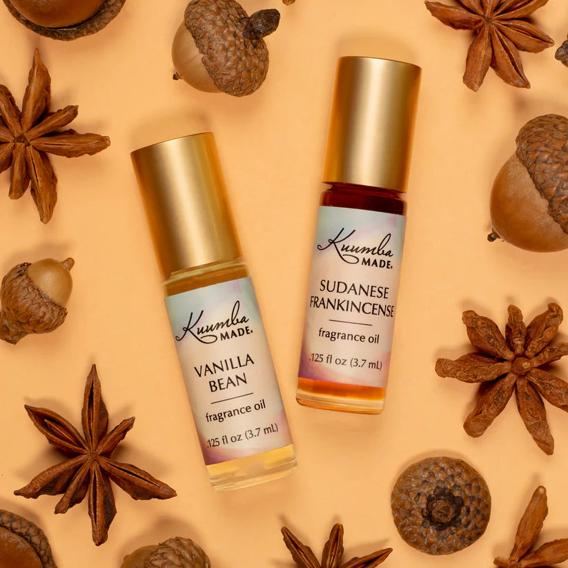 Kuumba Made Vanilla Bean Fragrance Oil - Mini Rollerball 0.125 oz - 0.125 oz Roll-On (Image 2)