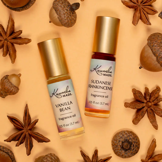 Kuumba Made Vanilla Bean Fragrance Oil - Mini Rollerball 0.125 oz - 0.125 oz Roll-On (Image 2)