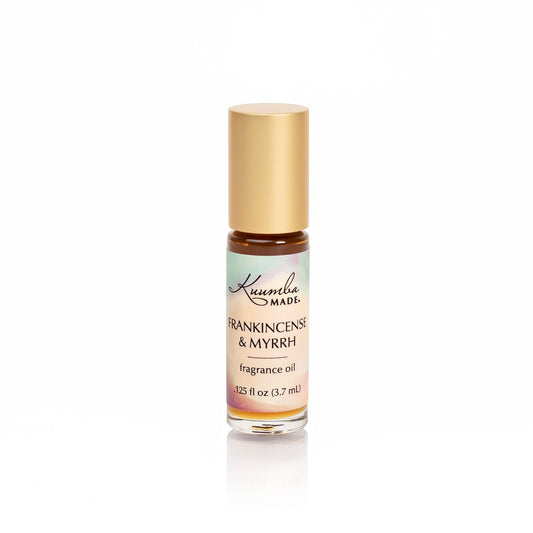 Kuumba Made Frankincense & Myrrh Fragrance Oil - Mini Rollerball 0.125 oz - 0.125 oz Roll-On (Image 1)
