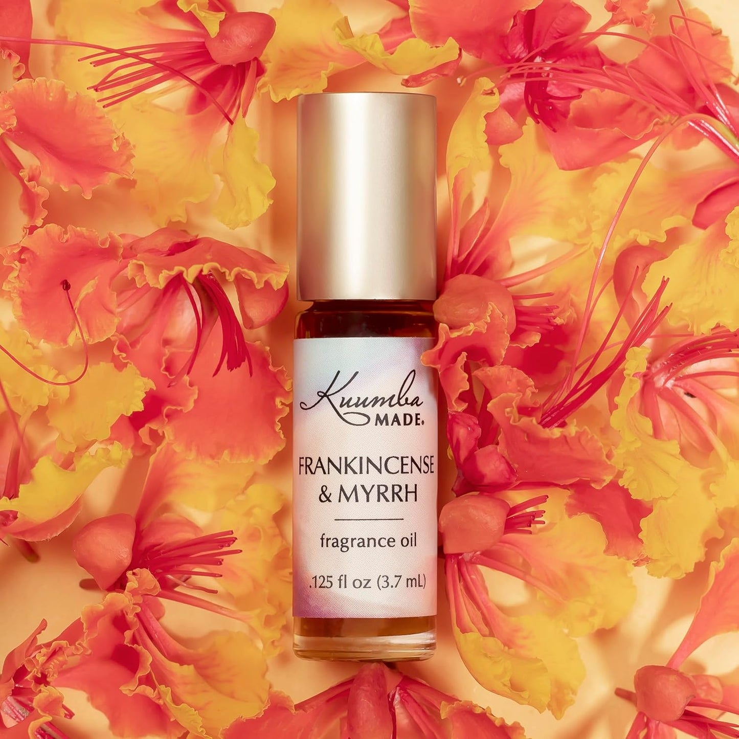 Kuumba Made Frankincense & Myrrh Fragrance Oil - Mini Rollerball 0.125 oz - 0.125 oz Roll-On (Image 2)