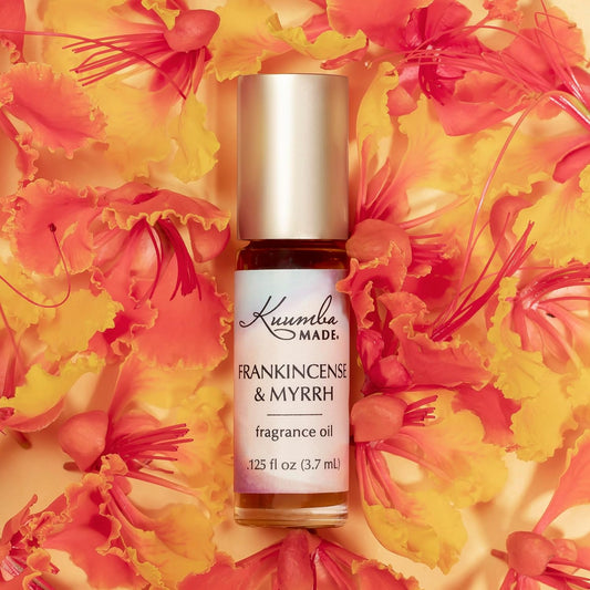 Kuumba Made Frankincense & Myrrh Fragrance Oil - Mini Rollerball 0.125 oz - 0.125 oz Roll-On (Image 2)