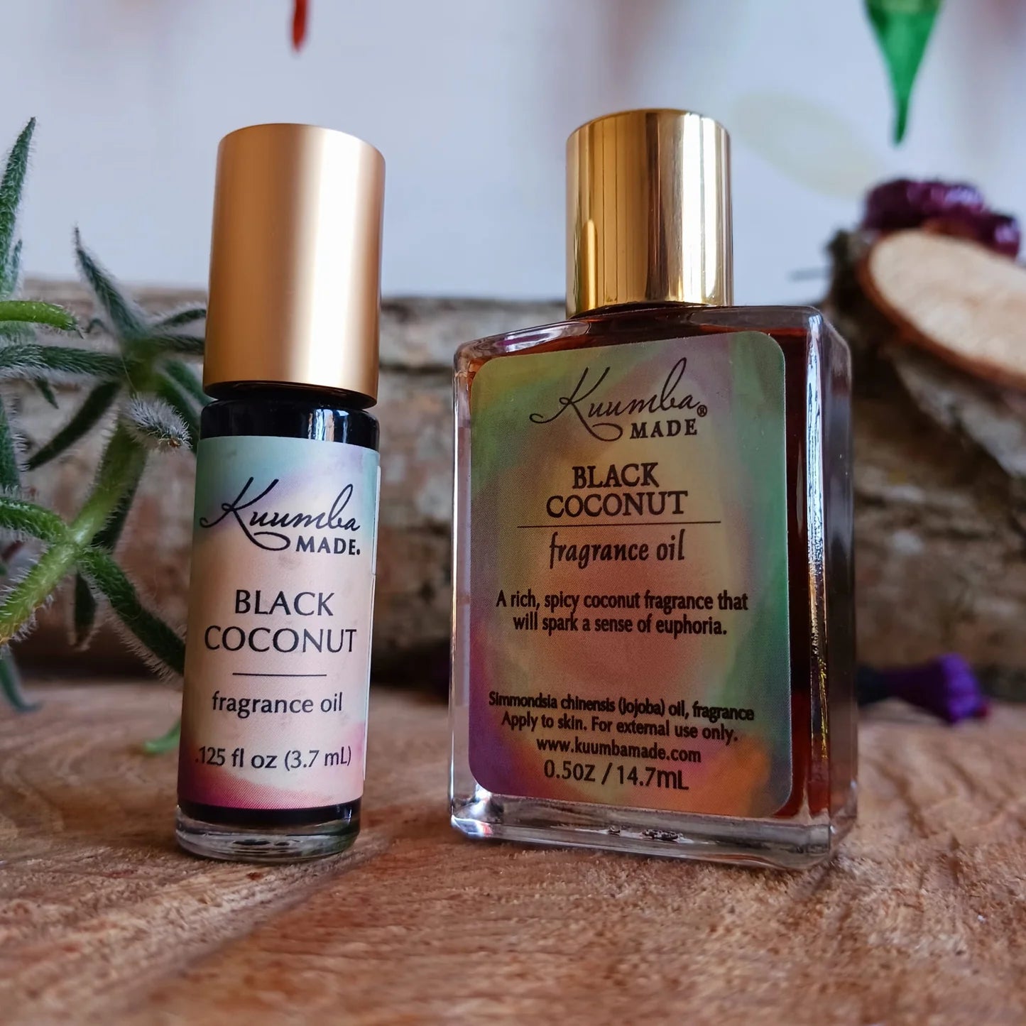 Kuumba Made Black Coconut Fragrance Oil - Mini Rollerball 0.125 oz - 0.125 oz Roll-On (Image 7)