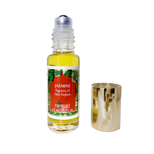 Nemat Jasmine Perfume Oil - Mini 5ml - 5ml Rollerball (Image 2)