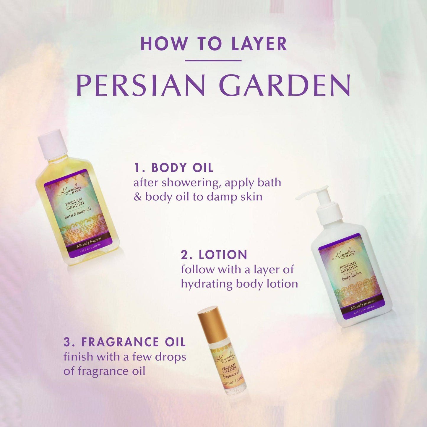Kuumba Made Persian Garden Bath & Body Oil - Image 5