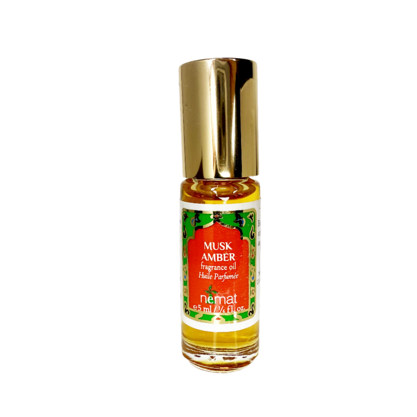 Nemat Musk Amber Perfume Oil - Mini 5ml - 5ml Rollerball (Image 1)
