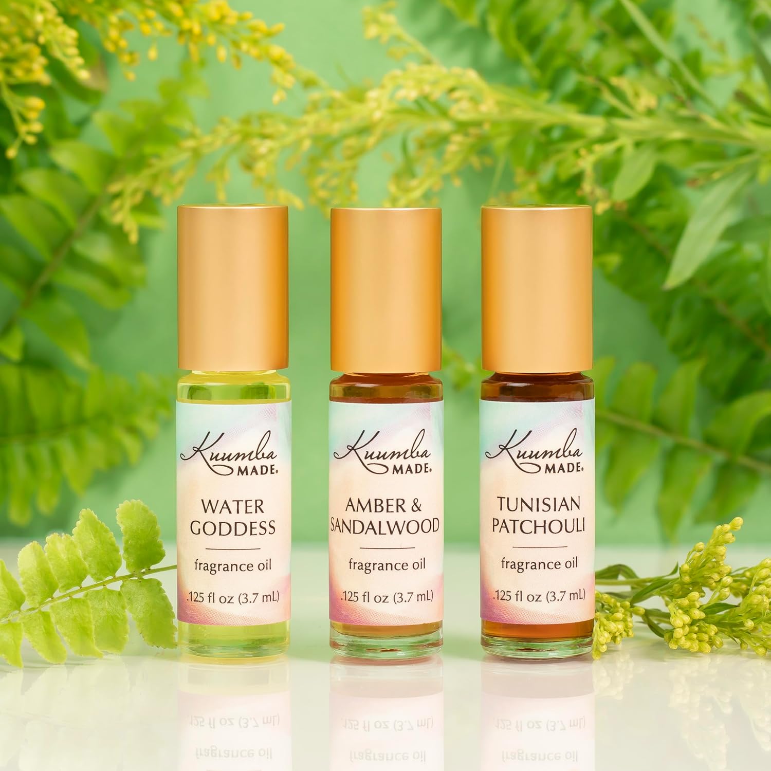 Kuumba Made Water Goddess Fragrance Oil - Mini Rollerball 0.125 oz - 0.125 oz Roll-On (Image 3)