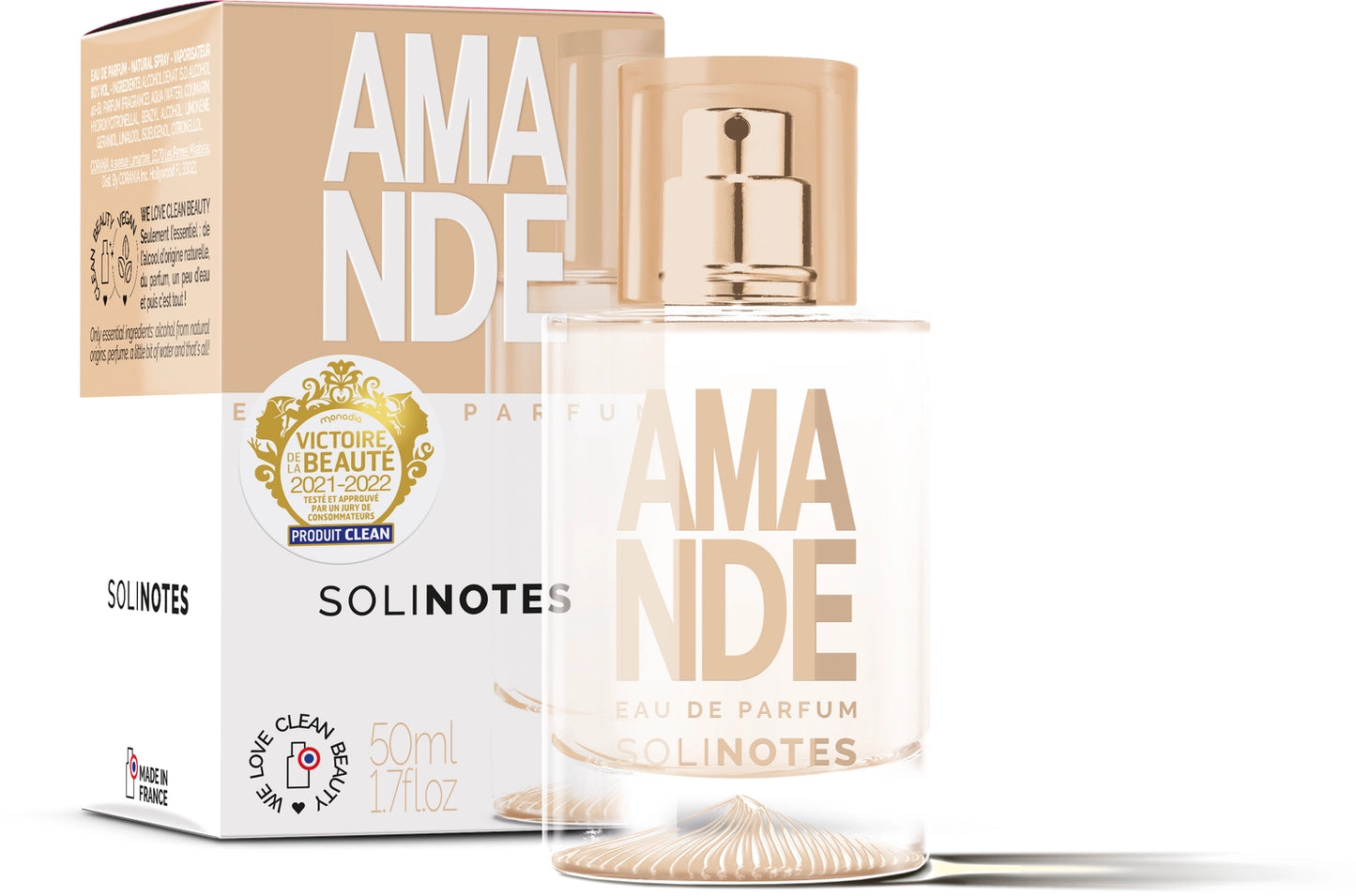 Solinotes Amande Almond Eau de Parfum 50ml - 50 ml (Image 2)