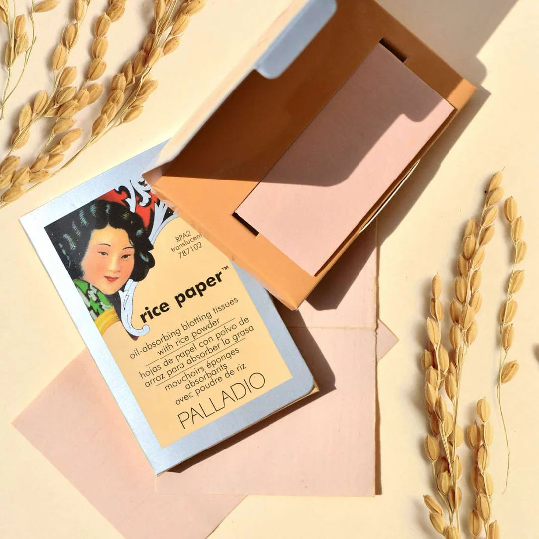 Palladio Rice Paper Double-Sided Blotting Tissues – Oily Skin Approved! - Translucent (Image 5)