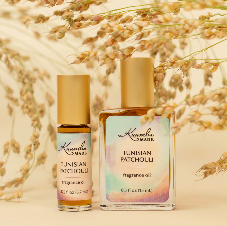 Kuumba Made Tunisian Patchouli Fragrance Oil - Mini Rollerball 0.125 oz