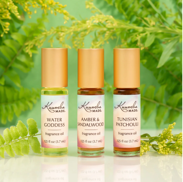 Kuumba Made Tunisian Patchouli Fragrance Oil - Mini Rollerball 0.125 oz - 0.125 oz Roll-On (Image 4)