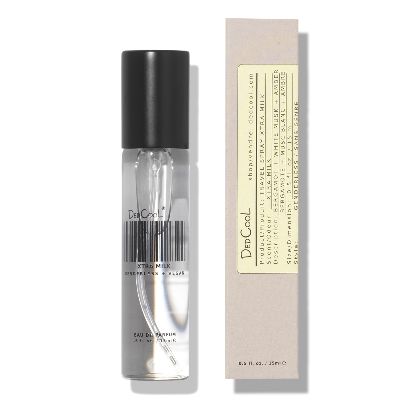 Dedcool XTRA Milk Eau de Parfum (Skin Scent, Warm, Universal Musk)