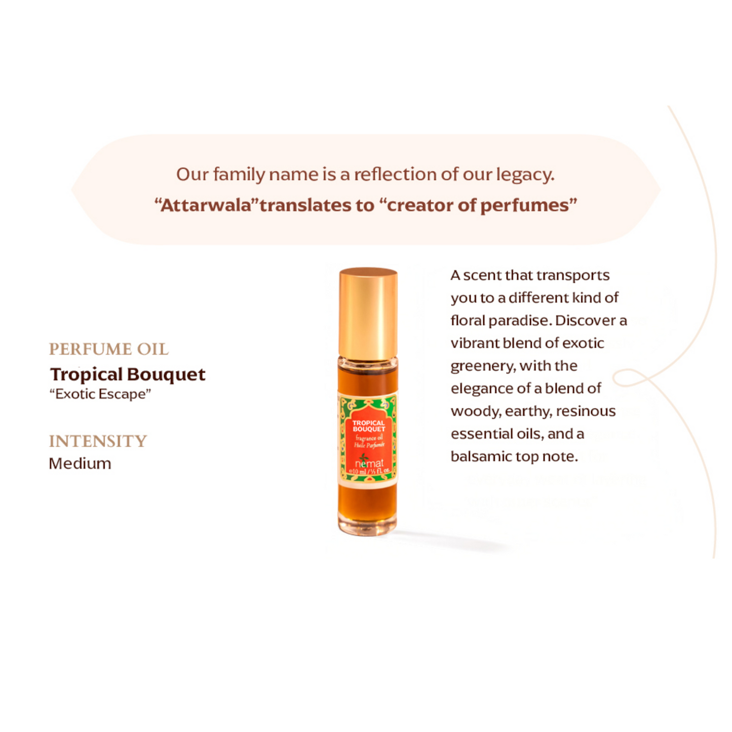 Tropical Bouquet Perfume Oil