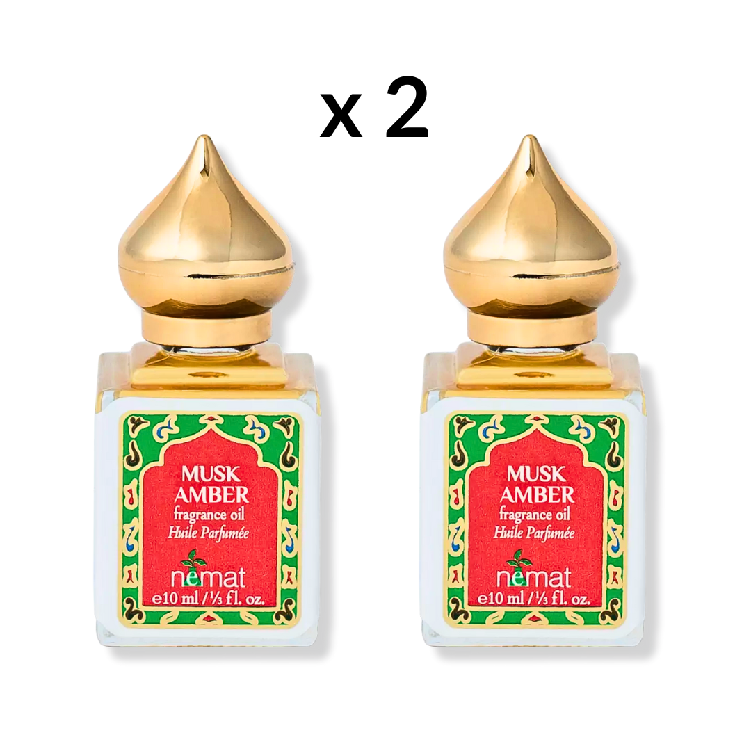 Nemat Amber Musk Perfume Oil — 2 pack ($42 value)