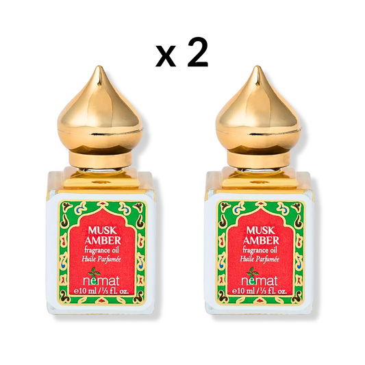 Nemat Amber Musk Perfume Oil — 2 pack ($42 value)