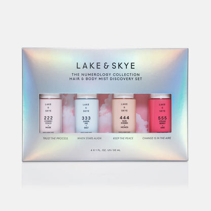 Lake & Skye Hair & Body Mist Discovery Set — Limited Edition, New!