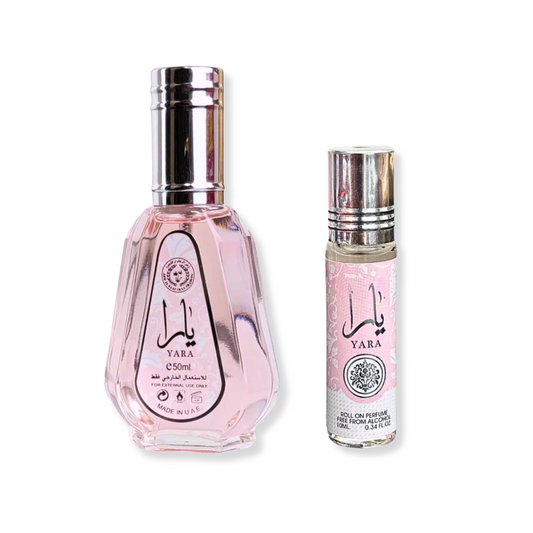 Lattafa Yara Duo  Perfume Oil and Perfume 14 value - Image 1