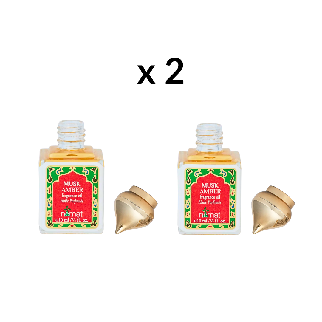 Nemat Amber Musk Perfume Oil — 2 pack ($42 value)