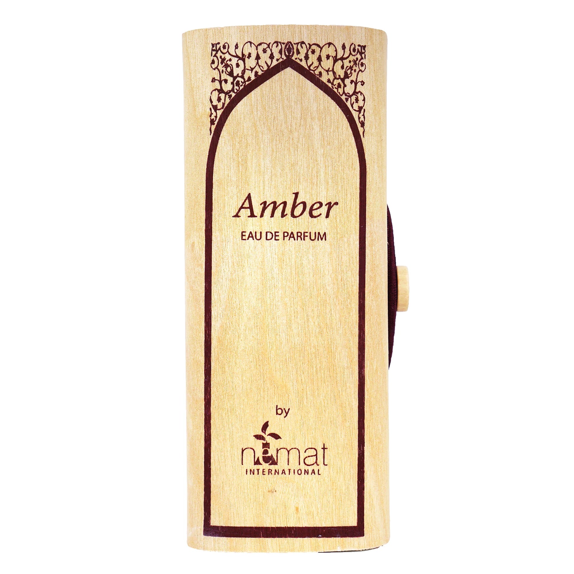 Amber Eau De Parfum + Fragrance Diffuser Case nemat international white background