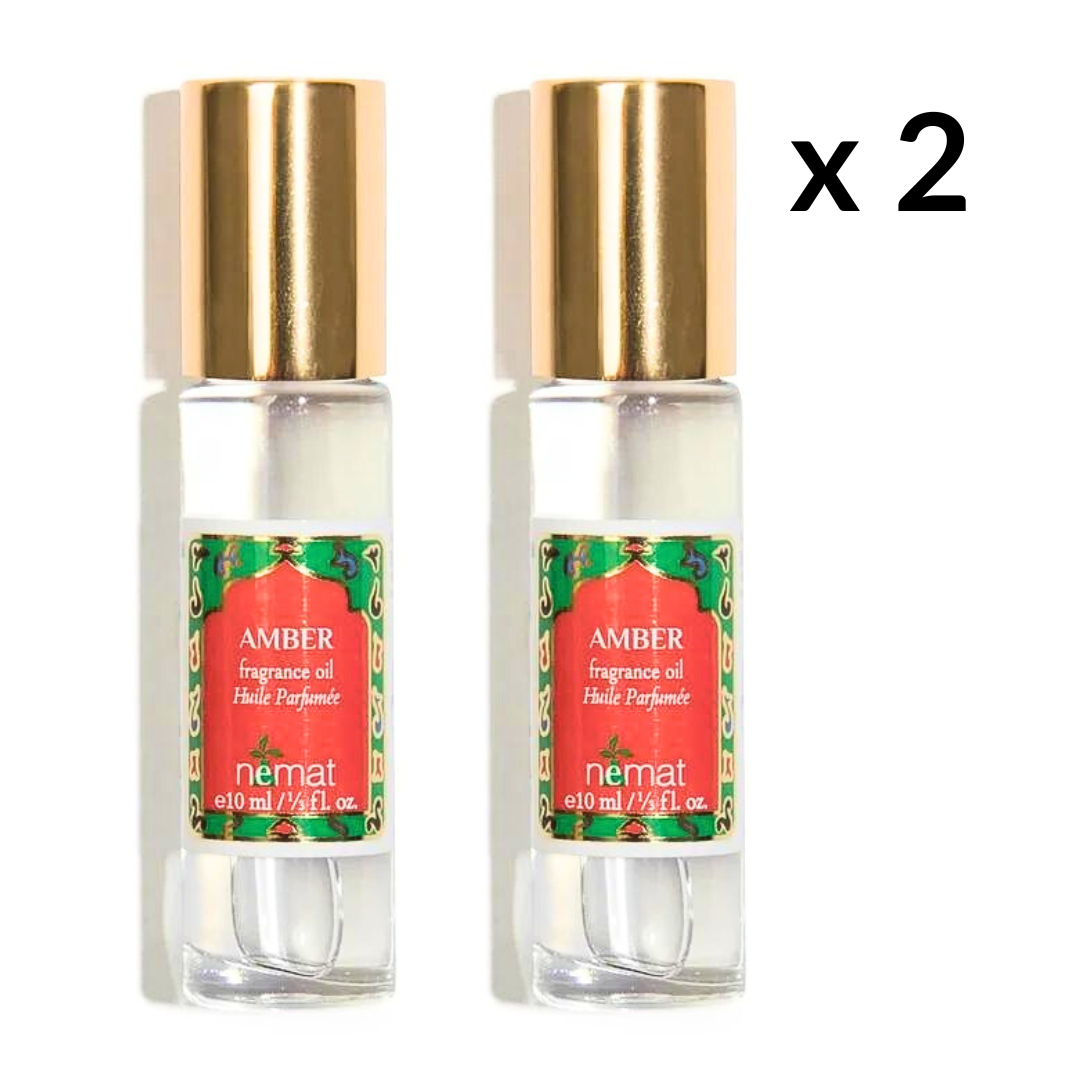 Nemat Amber Perfume Oil — 2 pack ($42 value)