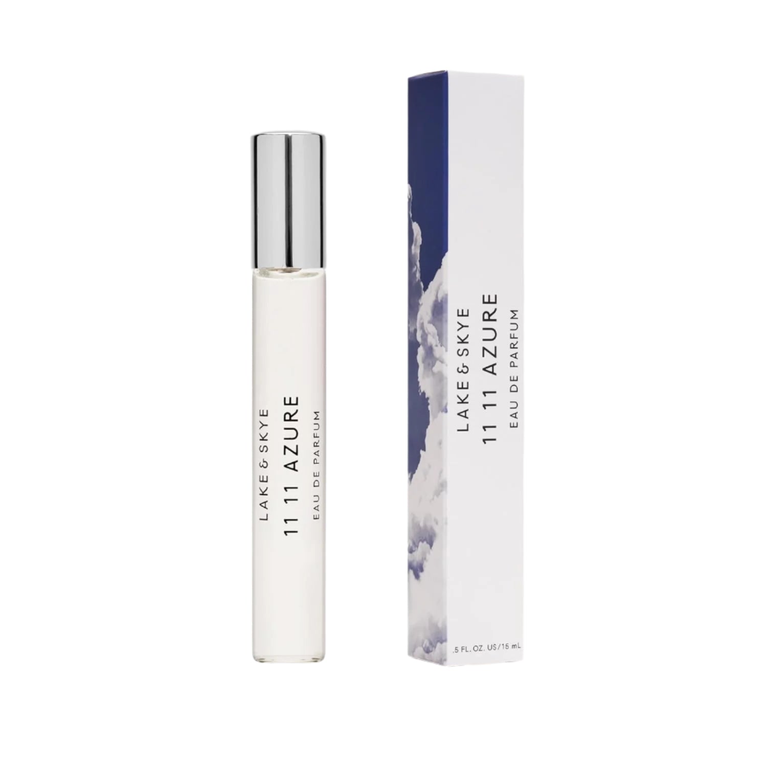 Lake & Skye 11 11 Azure eau de parfum bottle and packaging on a white background