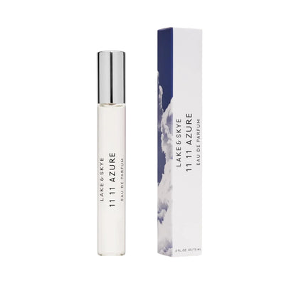 Lake & Skye 11 11 Azure eau de parfum bottle and packaging on a white background