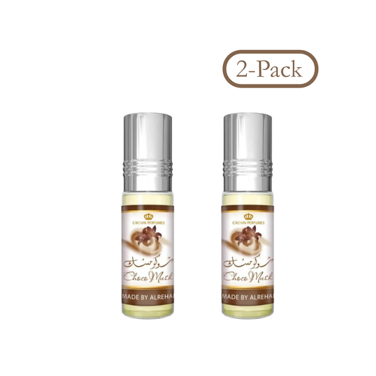 Al Rehab Choco Musk Perfume Oil - two pack discount price at wehitpan beauty