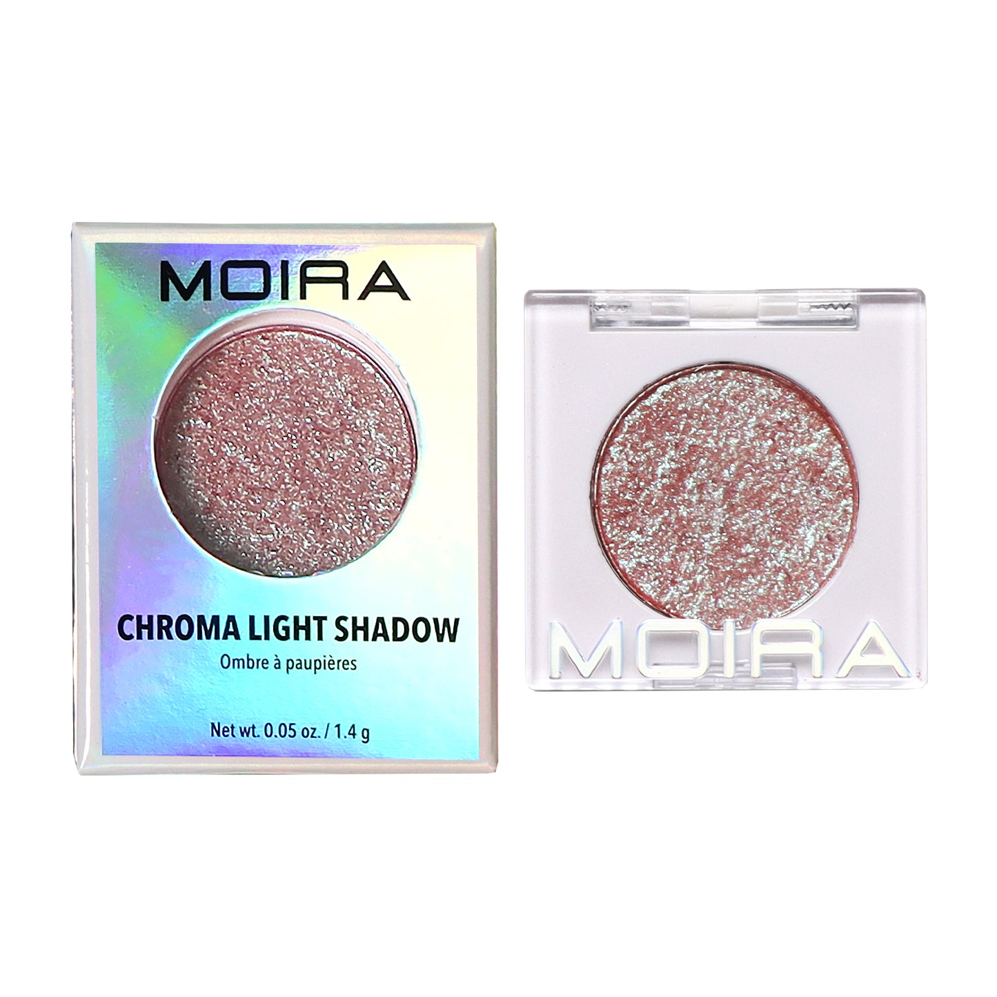 Moira Chroma Light Shadow summer glitter makeup eyeshadow