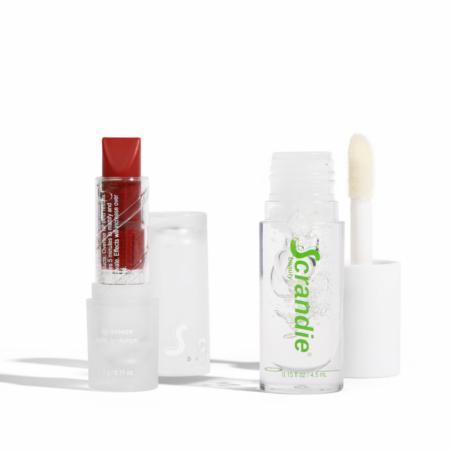 Scrandie Best Sellers Lip Plumper Bundle — Spicy Sauce & Lip Steeze ($44 value)