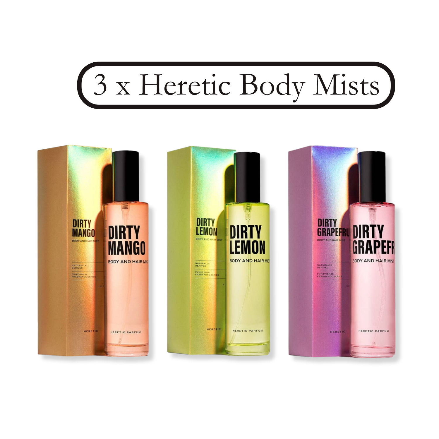 Heretic Parfum Bundle - discount price three pack at wehitpan